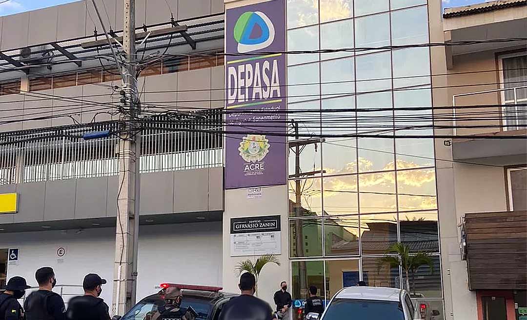 Trabalhadores da Maia Pimentel que atuam no Depasa reclamam de atraso no pagamento; empresa diz que paga amanhã