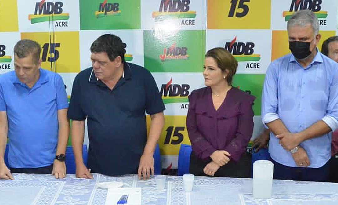 Após participar de ato de filiação de Mara Rocha, Petecão diz que sua pré-candidatura ao governo está de pé