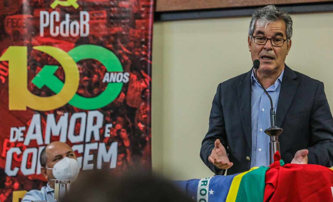 De olho no 2º turno, Jorge Viana defende frente partidária e pacto para derrotar Gladson e Bolsonaro
