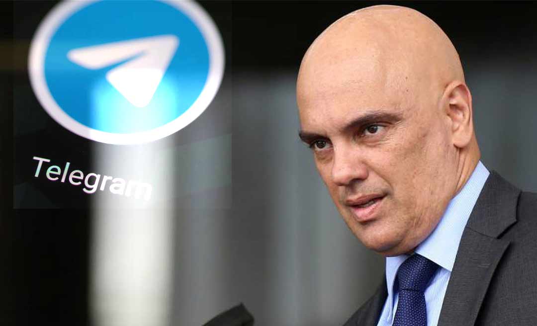 Ministro Alexandre de Moraes, do TSF, determina bloqueio do Telegram no Brasil
