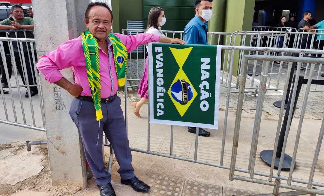 Paulista apoiador de Bolsonaro tem esperança de dá um abraço no presidente