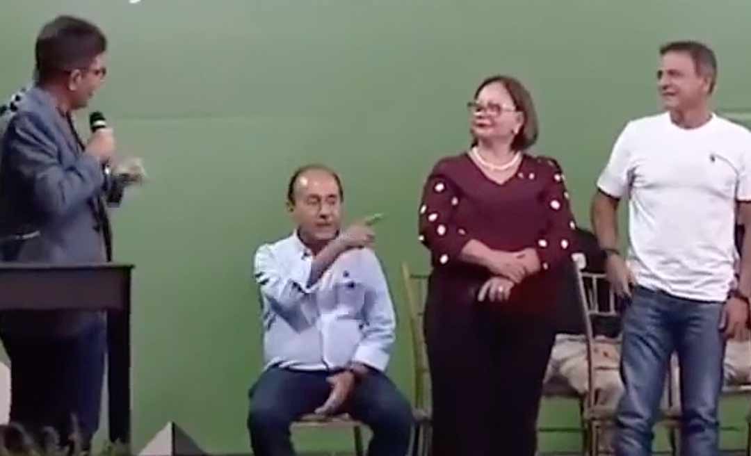 Bittar demonstra desapontamento durante bate-boca de entre Gladson e Bocalom