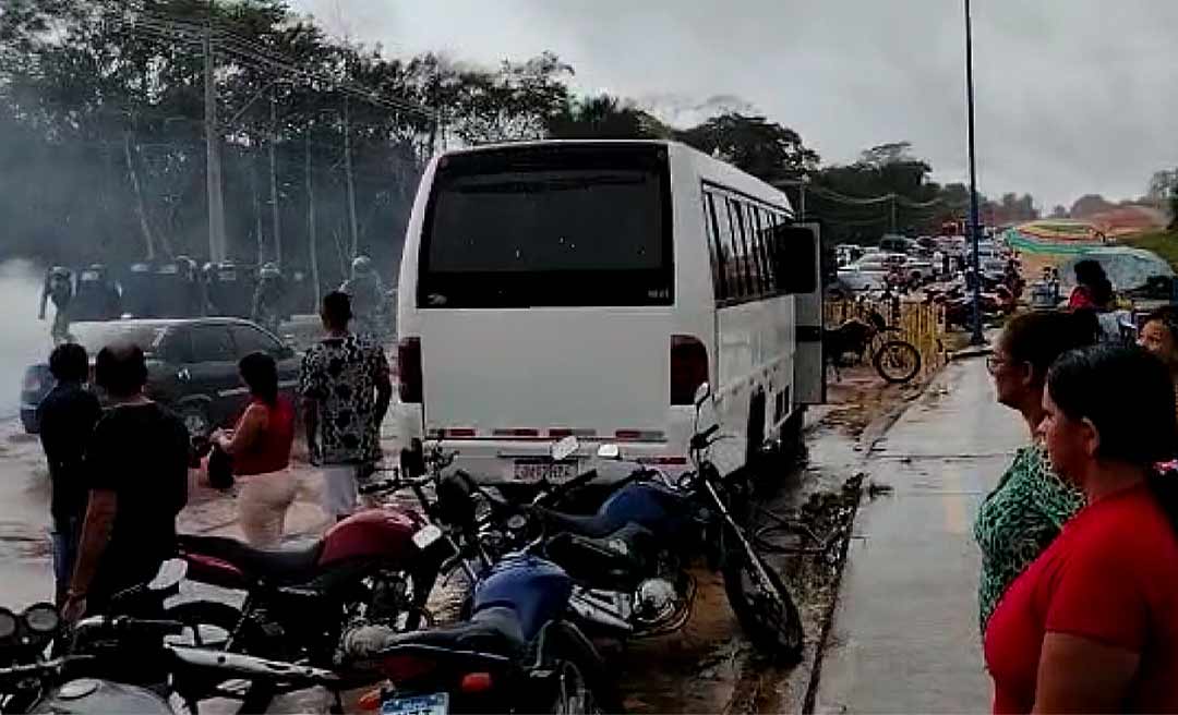 Governo diz que ação da PM que dispersou manifestantes na AC-405 ocorreu após “amplo diálogo com lideranças”