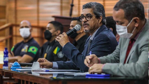 Comissões da Aleac discutem isonomia e melhores salários para a Polícia Penal, em audiência