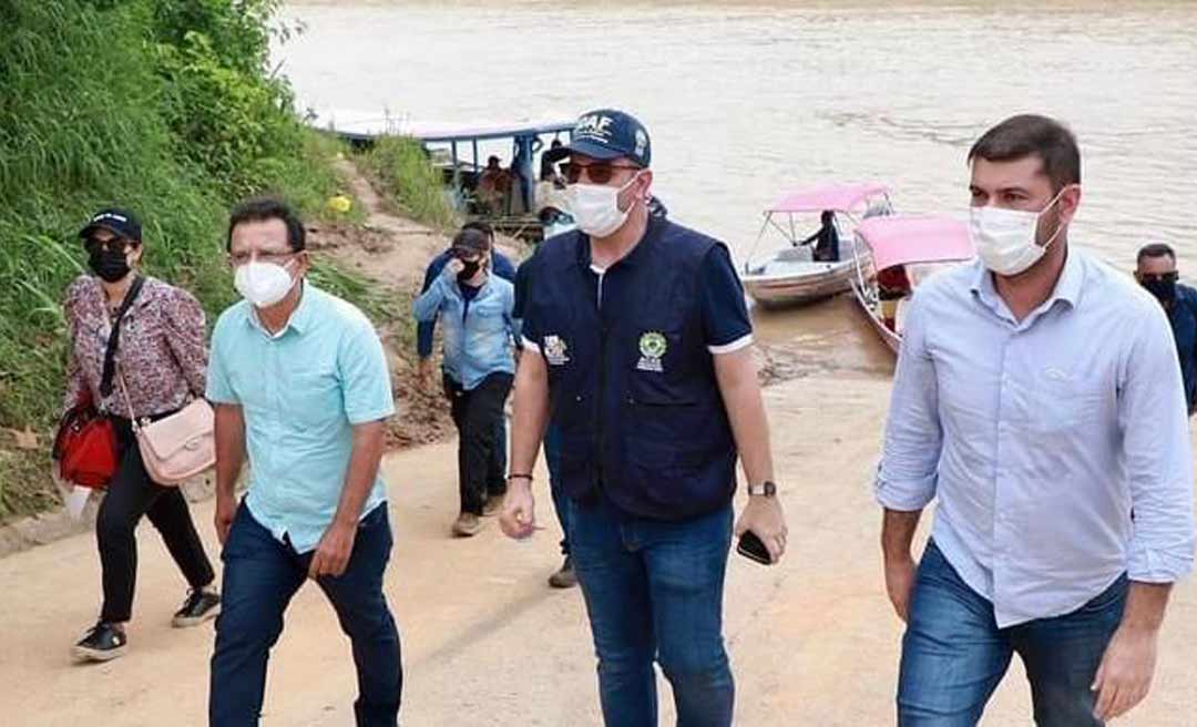 Após aval de Gladson, Luiz Gonzaga vai a Cruzeiro do Sul construir alianças e fortalecer pré-candidatura a deputado federal 