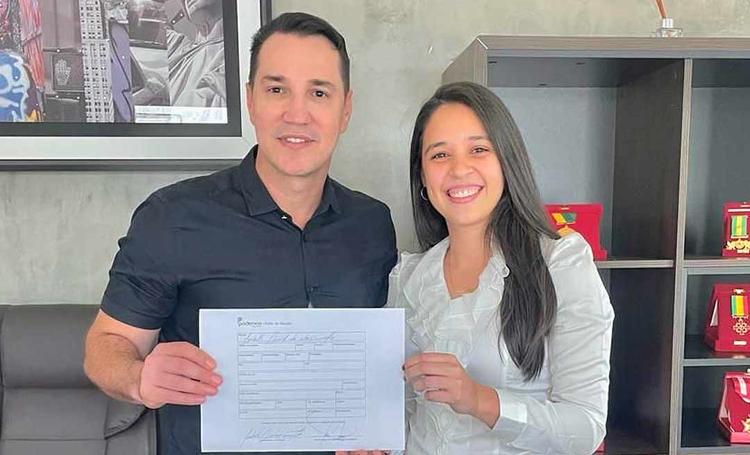 Engenheira Isabelle Araújo vai disputar uma vaga na Câmara Federal pelo Podemos