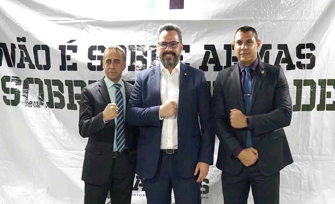 Alan Rick é o pré-candidato ao Senado do movimento Pró-Armas do Acre