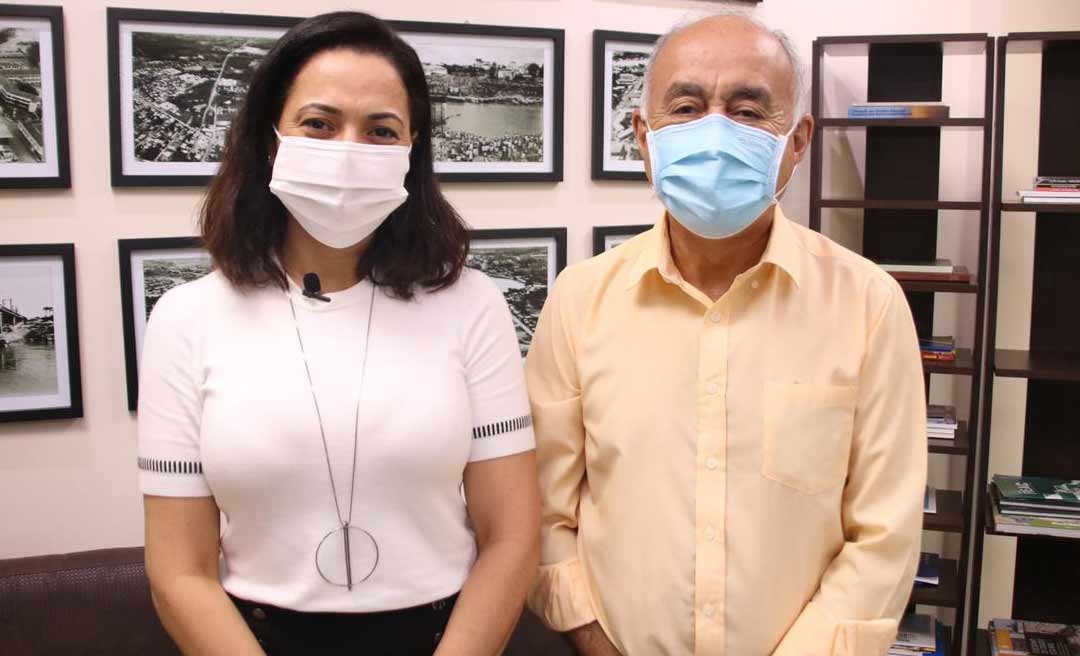 Prefeito Tião Bocalom Vai a Brasília tratar com a Senadora Mailza Gomes sobre a perfuração de poços no Segundo Distrito de Rio Branco