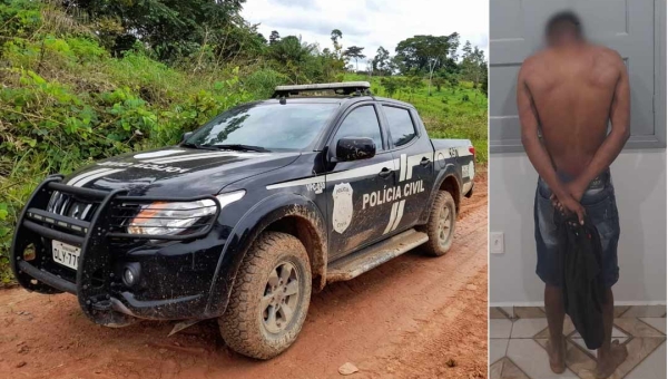 Menor acusado de matar homem por causa de dívida de drogas é apreendido em ramal no Bujari