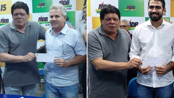 Lourival Marques e Ítalo Mesquita chegam ao MDB e vão em busca de mandatos na Aleac este ano