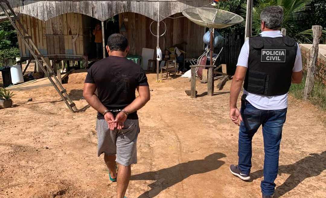 Homem de 51 anos é preso suspeito de estuprar duas sobrinhas no município de Capixaba