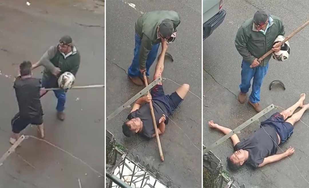 Com “buchudinha” na mão, famoso pastor do Acre se envolve em confusão, é chamado de “pastor de merda” e responde: “Eu sou o diabo!”