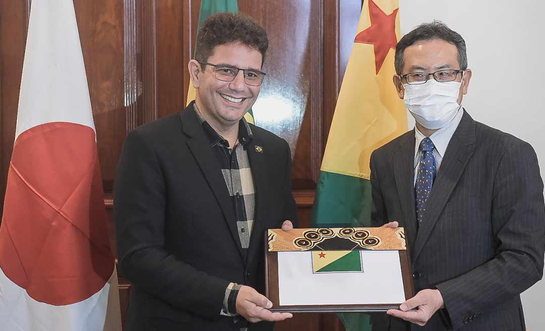 Ao cônsul-geral do Japão, governador defende maior integração do Acre com o país asiático