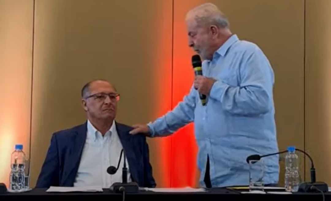 Lula: “Daqui pra frente, chamo você de companheiro Alckmin, e você me chama de companheiro Lula”