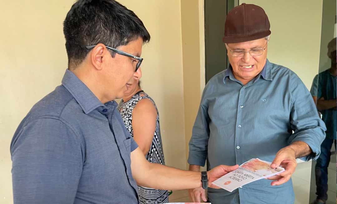No Bujari, Jenilson Leite visita lideranças e divulga Carta ao Povo Acreano