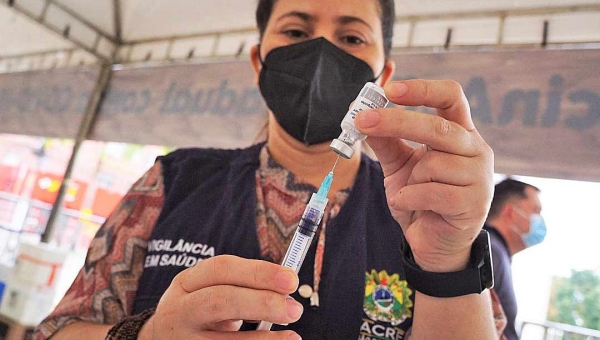 Acre já aplicou mais de 1,4 milhão de doses da vacina contra covid-19