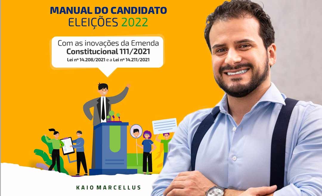 Professor e advogado lança manual para orientar candidatos e partidos políticos sobre novas regras eleitorais