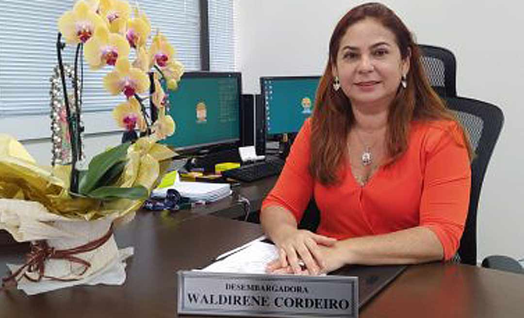 Desembargadora Waldirene Cordeiro assume o governo do Estado até quarta-feira