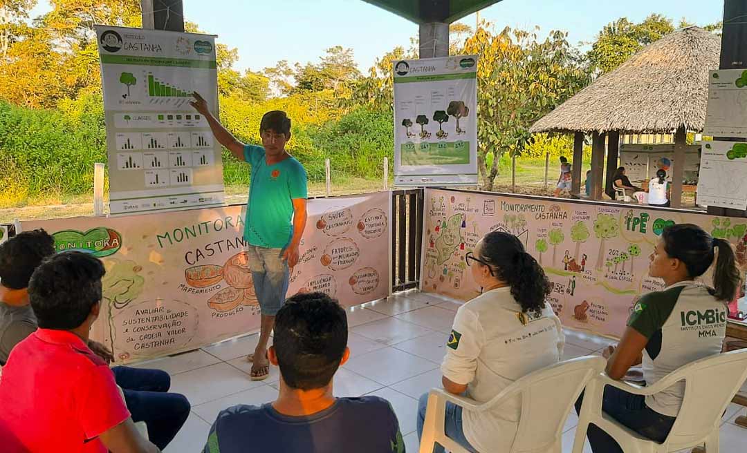 Encontro na Resex do Cazumbá-Iracema, em Sena Madureira, discute a conservação da biodiversidade local