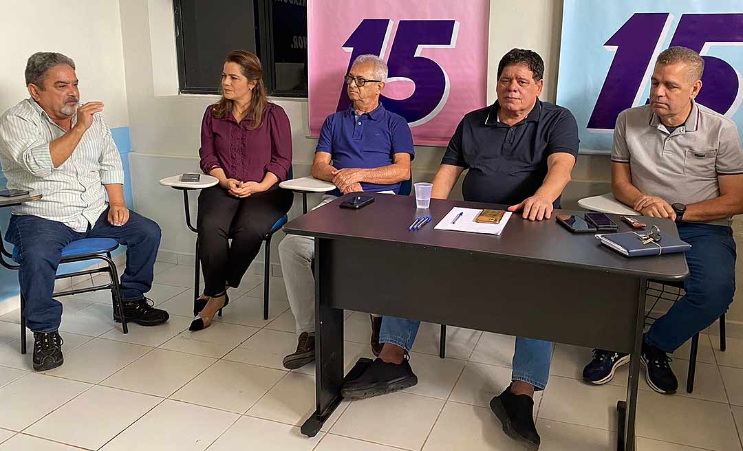 Mara Rocha debate com equipe construção do seu Plano de Governo