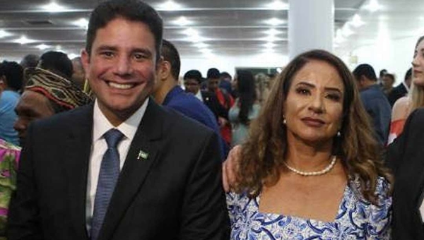 “Gladson tem educação”, diz dona Linda Cameli ao comentar abraço do governador em Bocalom