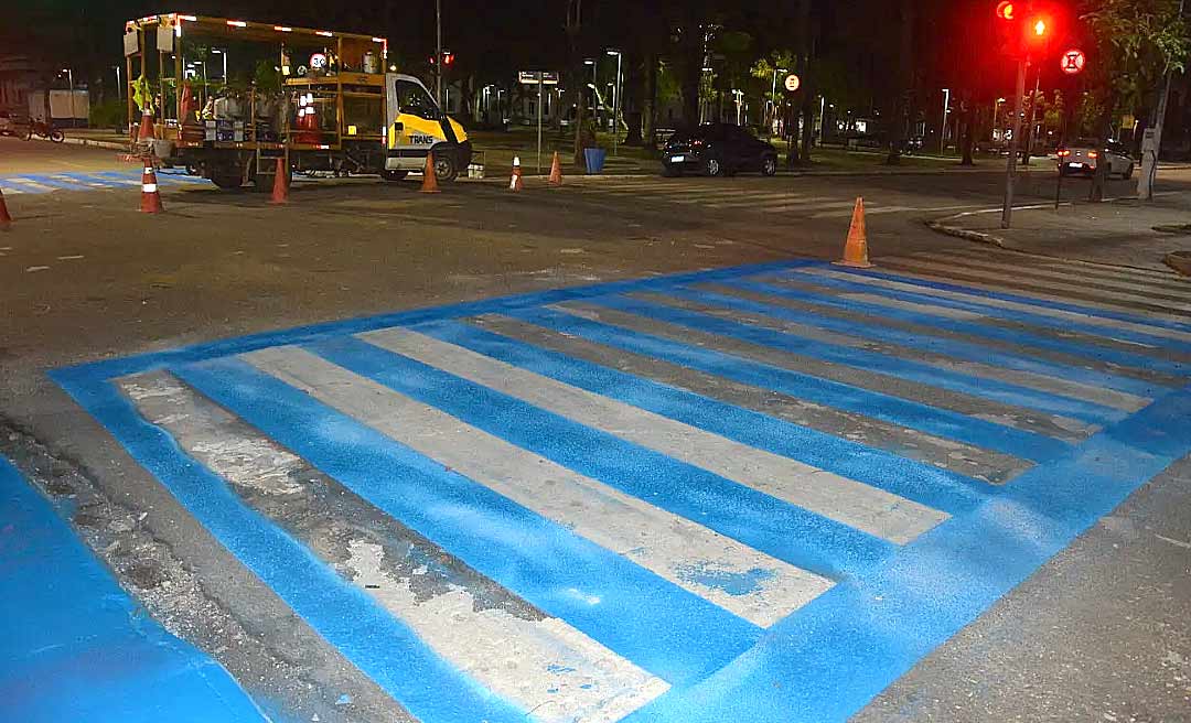 Após pintar faixas de pedestres de azul, Bocalom entra na mira do MP: “propaganda subliminar”