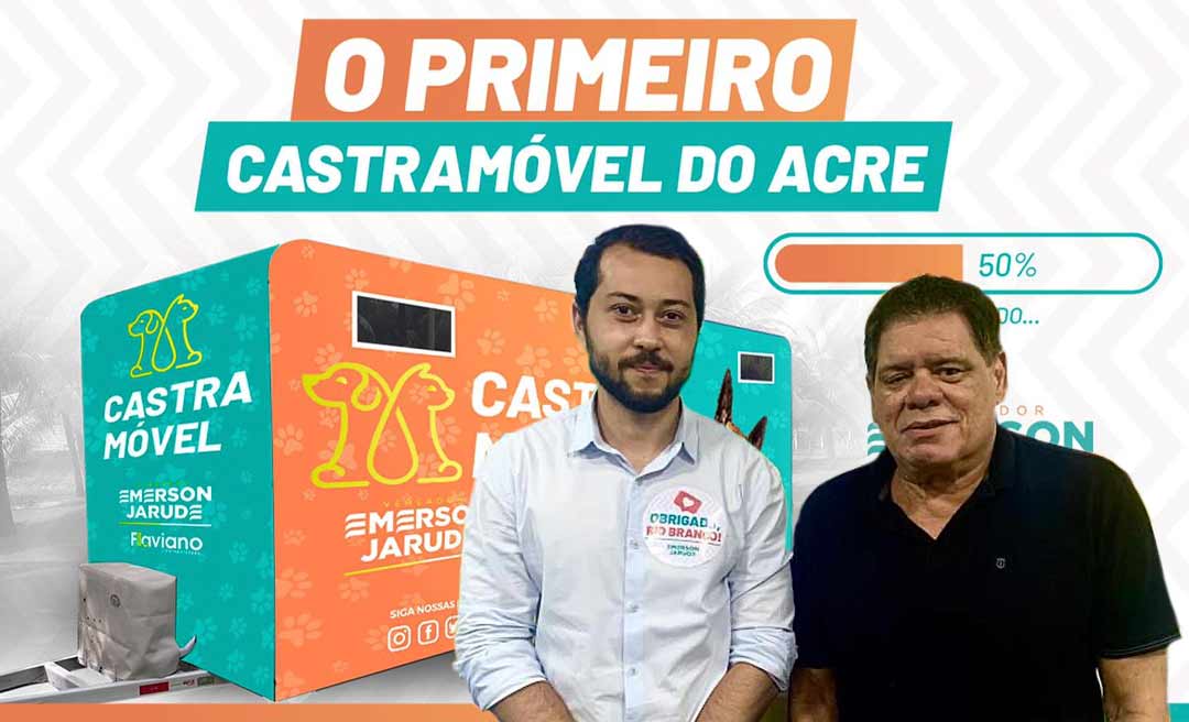 Com emenda de Flaviano, Rio Branco terá castramóvel para controle das populações de cães e gatos