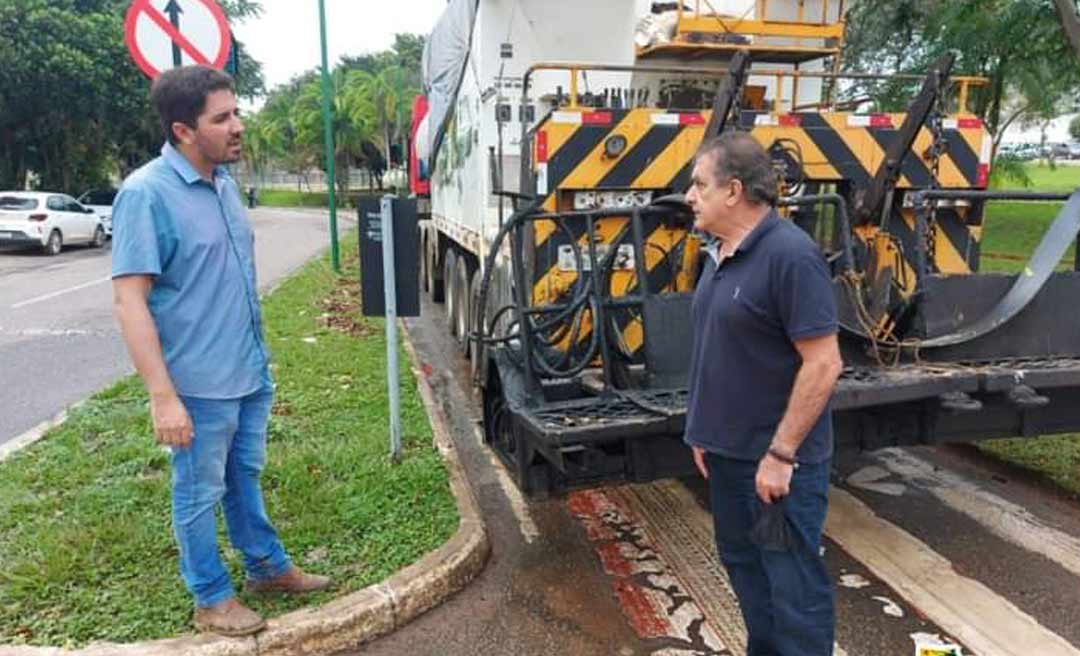 Seinfra atende pedido do deputado José Bestene e recupera 3,7 km do Parque da Maternidade