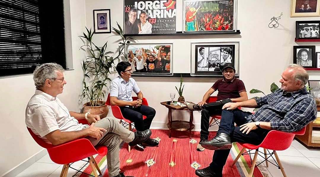 Chapa Jenilson-JV é assunto em reunião de quarteto petista/socialista