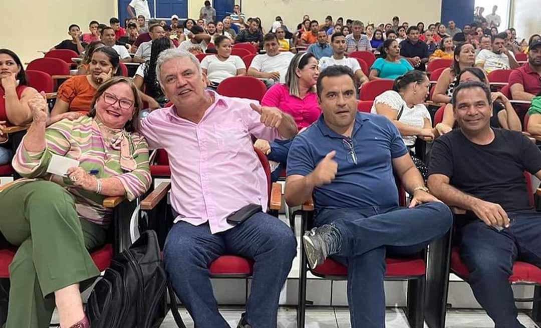 Em pré-campanha, Petecão e Vanda são recebidos em Rodrigues Alves e debatem plano de governo