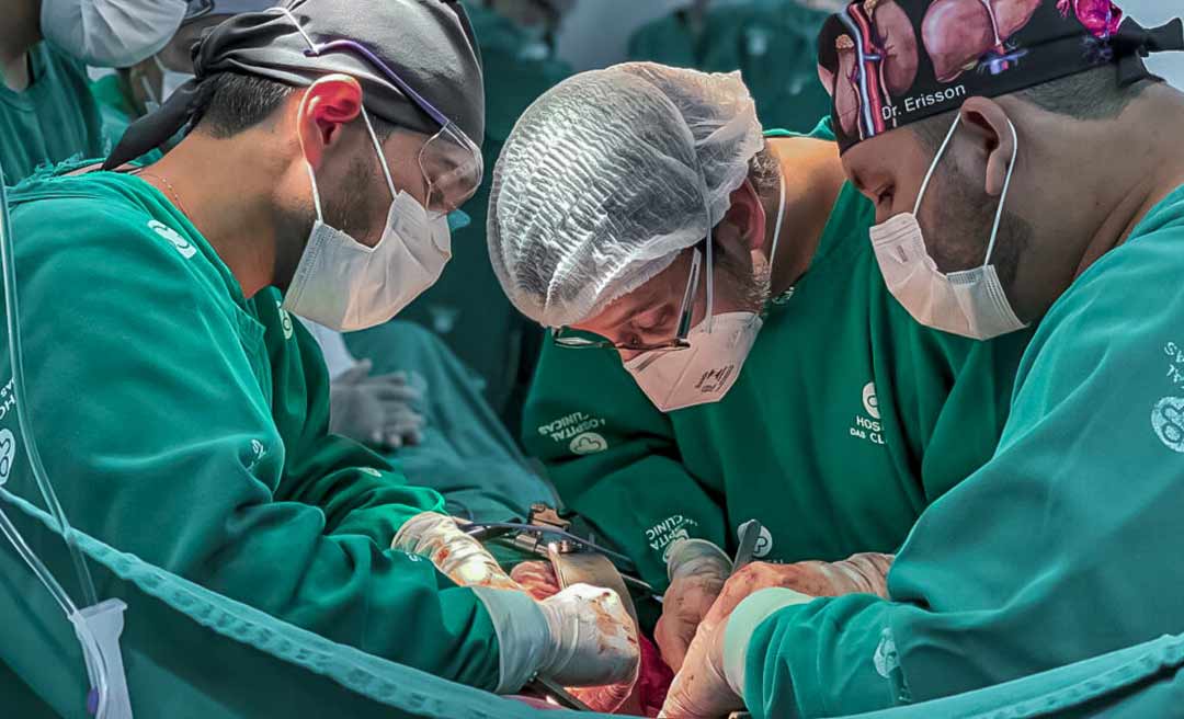 Fundhacre realiza o terceiro transplante de fígado