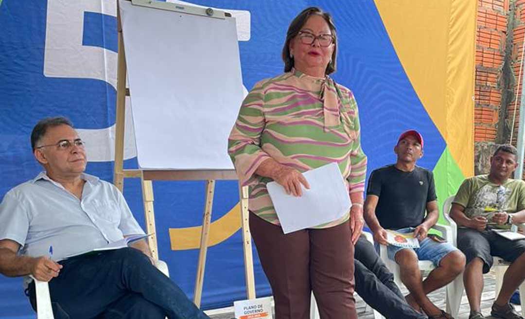 “É preciso ouvir o povo para errar menos e avançar mais” defende Vanda Milani durante caravana