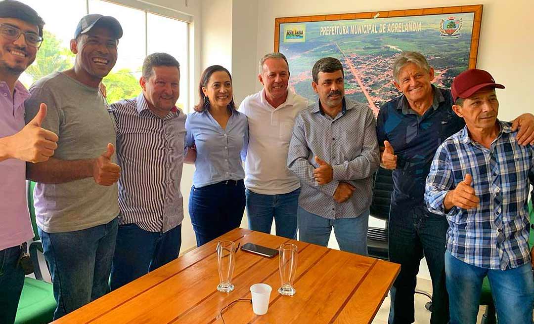 Em agenda em Acrelândia, Mailza anuncia destinação de R$ 4, 5 milhões para saúde, educação e infraestrutura rural