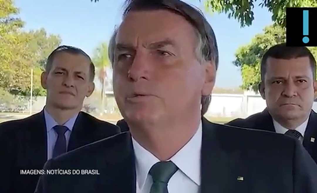“Lula deu um recado para todos os narcotraficantes: Estamos juntos”, diz Bolsonaro
