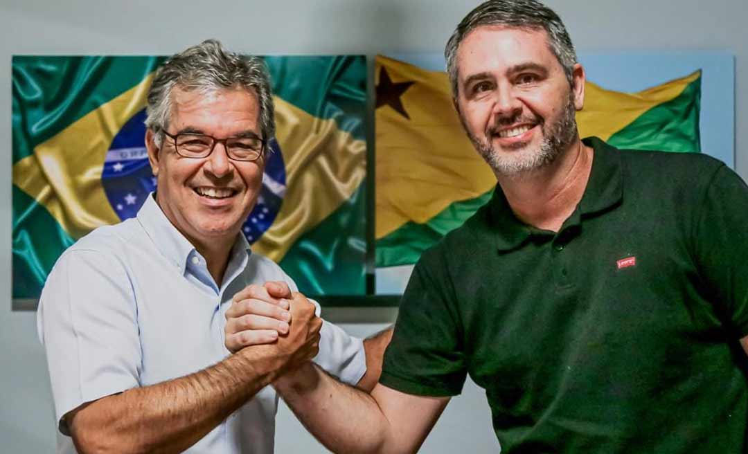 Jorge Viana apresenta Marcus Alexandre como “capitão” do time do PT à Aleac este ano