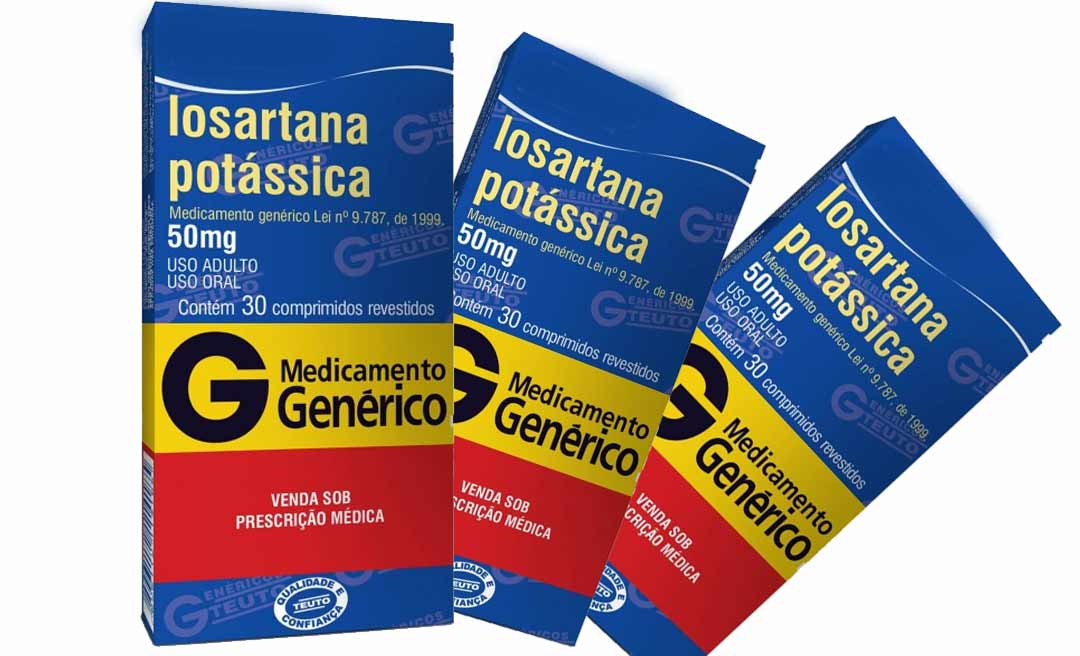 Anvisa determina recolhimento do remédio Losartana para pressão alta