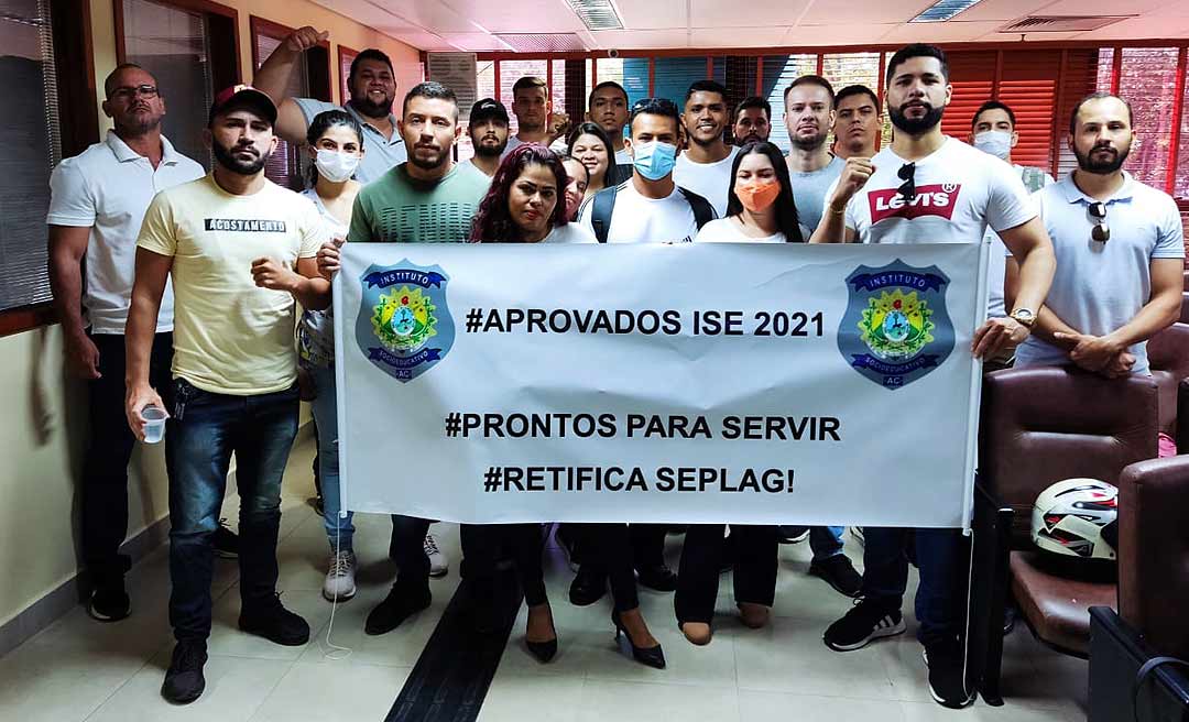 Concursados do ISE pedem celeridade para as etapas do certame
