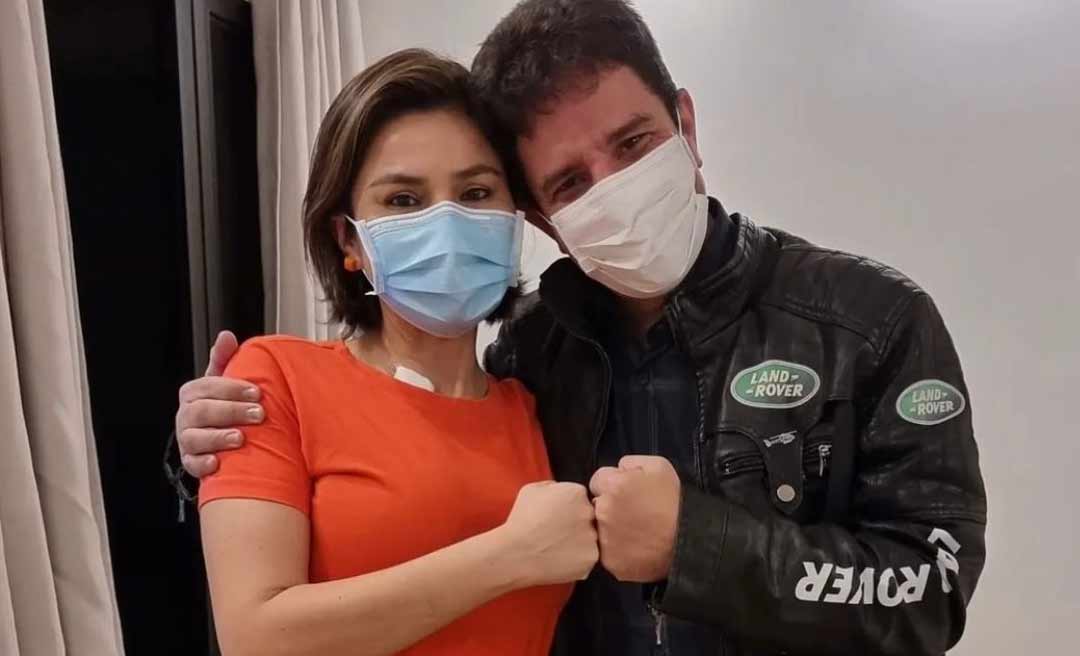 Com câncer, Jéssica Sales realiza cirurgia para retirada das mamas e Gladson deseja “boas energias”
