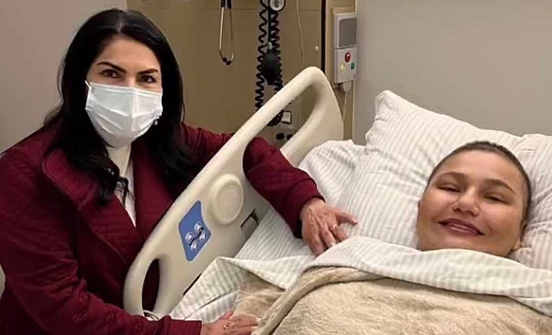 Após passar por cirurgia, Jéssica Sales diz que está bem e que em breve volta ao Acre