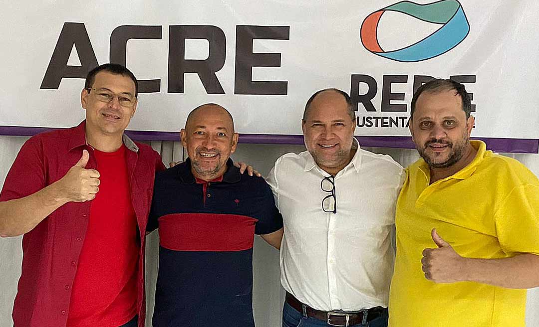 Em evento do Psol e Rede, Nilson Euclides e Sanderson Moura são apresentados como pré-candidatos ao governo do Acre e ao Senado