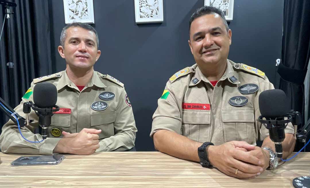 “Em termos de equipagem nós não perdemos para nenhum estado do Brasil”, diz comandante do Corpo de Bombeiros do Acre 