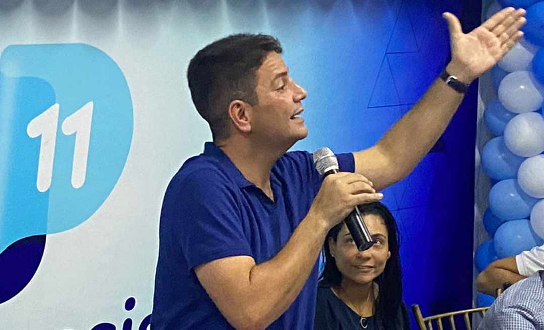 “Não existe eleição ganha!”, diz Gladson Cameli ao assumir a presidência do PP e reforçar apoio à candidatura de Mailza ao Senado