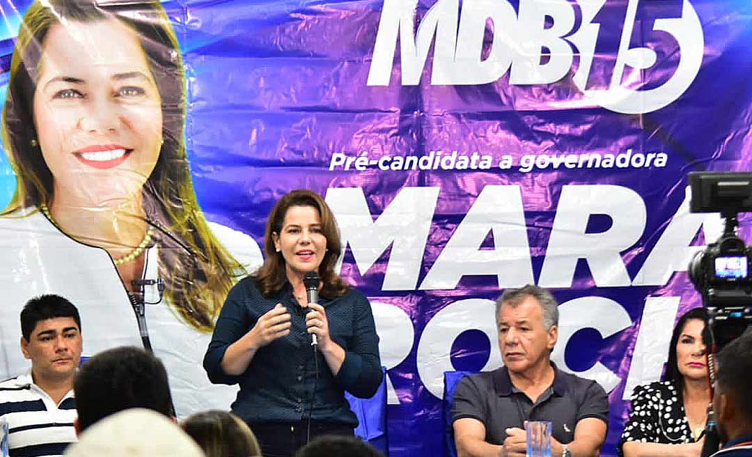 Mara Rocha é recebida pelo MDB de Cruzeiro do Sul e inicia pré-campanha ao governo no Juruá