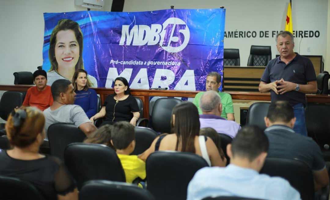 Vagner Sales diz que MDB quer voltar ao governo com Mara Rocha para fazer as grandes obras que o Acre precisa