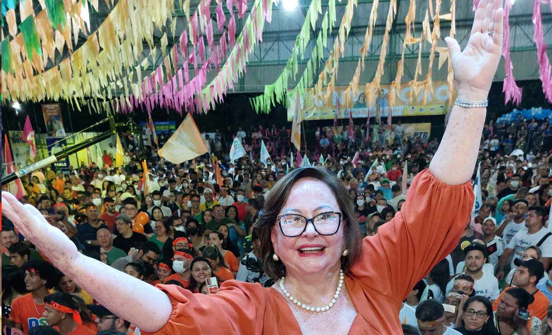 Vanda Milani oficializa pré-candidatura ao senado e emociona na convenção da coligação “Com a Força do Povo”