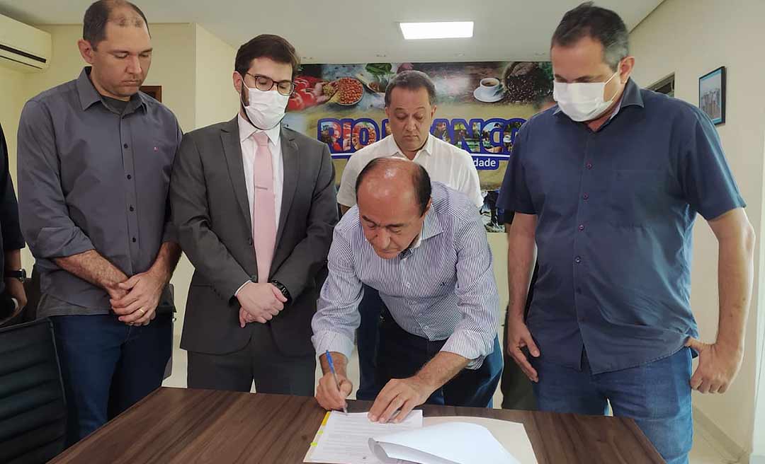 Lei sancionada por Bocalom pretende acabar com o roubo de fios e materiais elétricos em Rio Branco