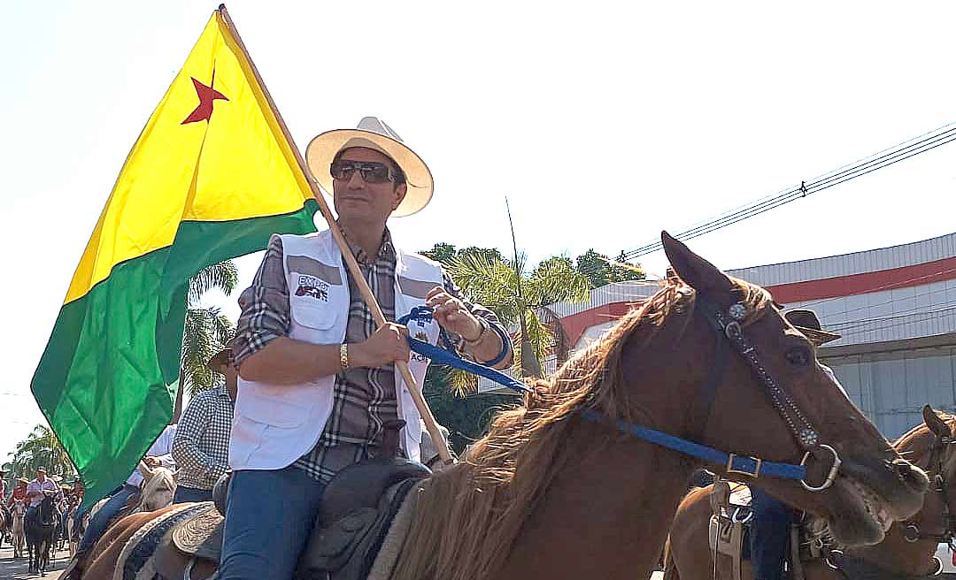 "Tudo que for de alegria e felicidade teremos nessa Expoacre", afirma Gladson Cameli