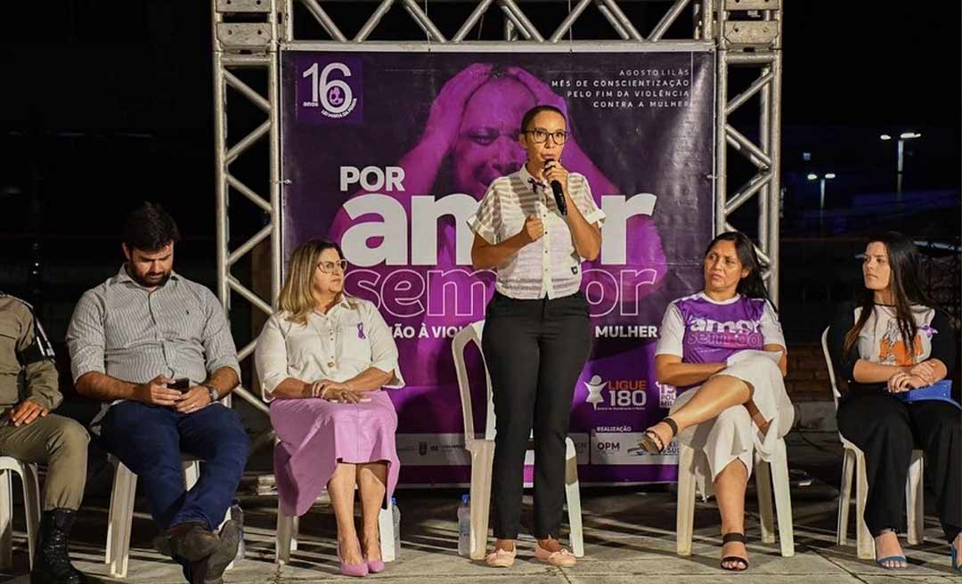 Prefeitura de Cruzeiro do Sul lança campanha Agosto Lilás de combate a violência violência contra a mulher