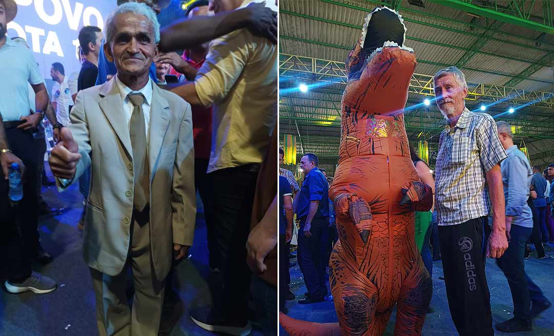 Friale, Cabide e Dino são atrações em convenção de Gladson