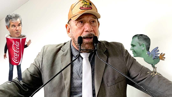 N. Lima comenta união de Jorge Viana e Marcus Alexandre: “Fujão da coca-cola e galo da madrugada"